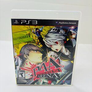 Persona 4: Arena (Sony PlayStation 3, 2012) Complete W/ Manual